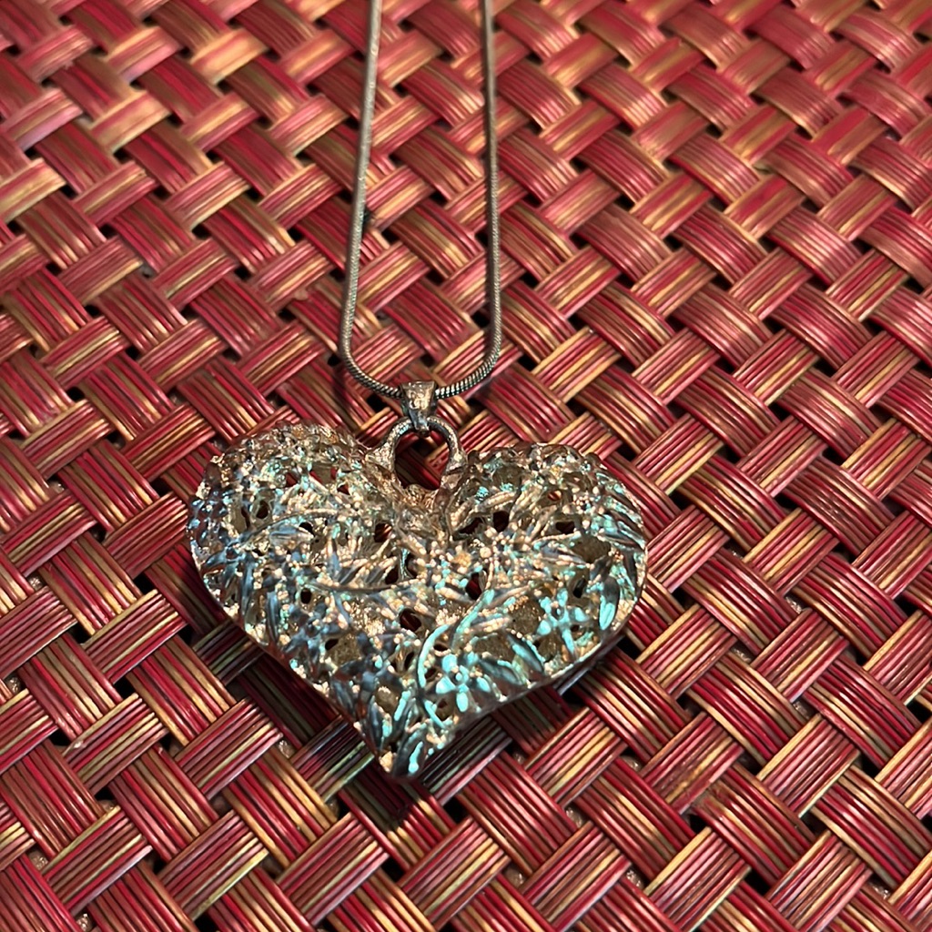 Heart Pendant  Chain